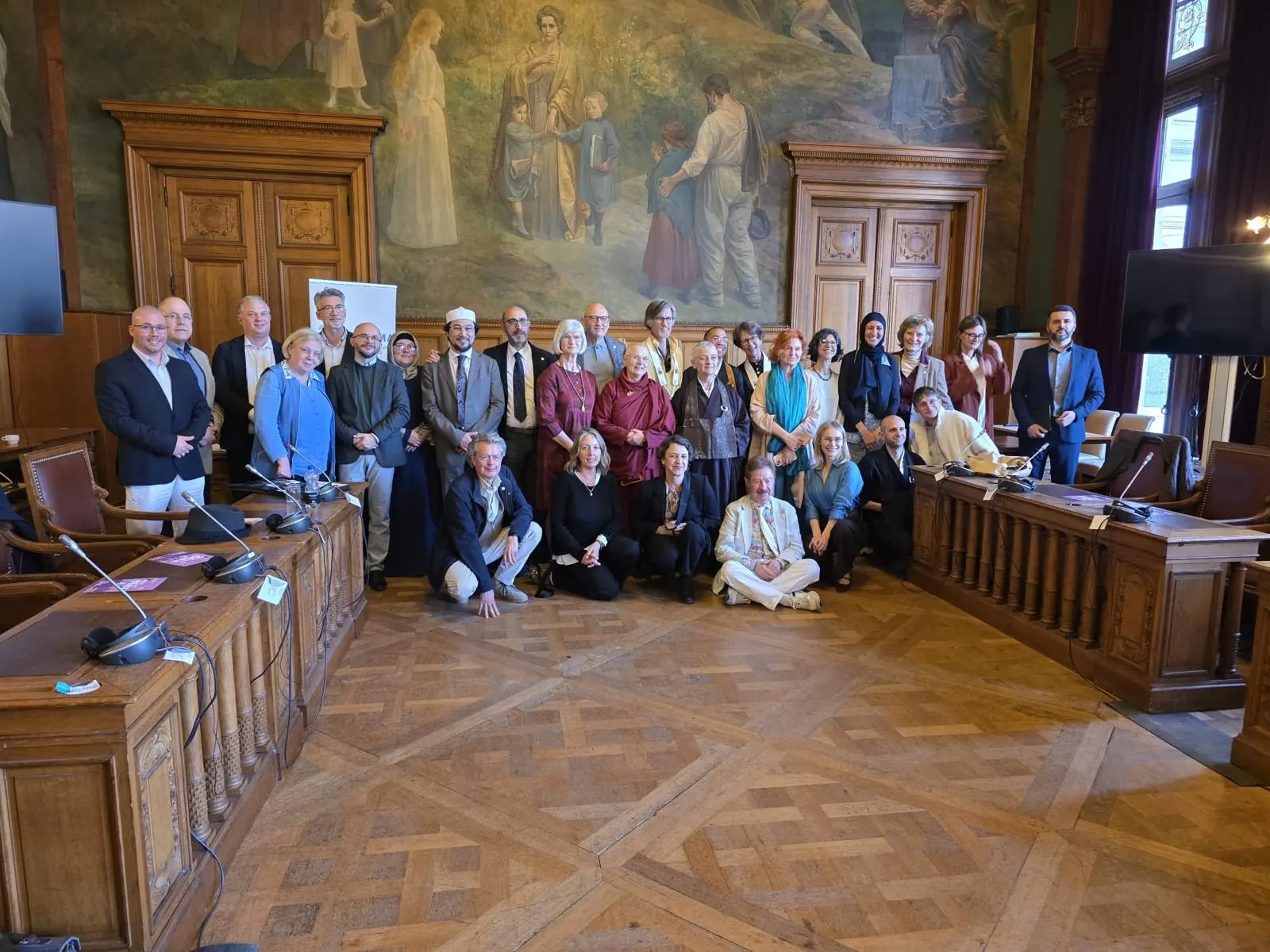 Participants of the European Buddhist Union General Assembly 2026